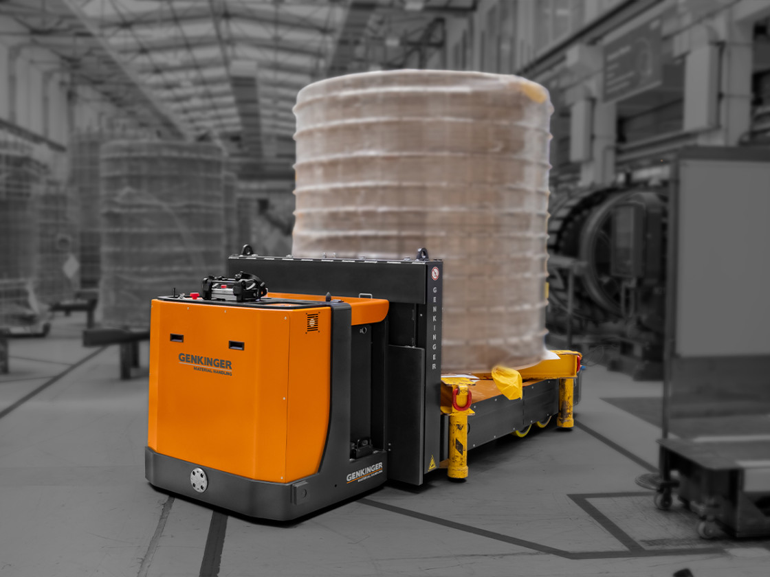 Genkinger Elektro-Schwerlast-Niederhubwagen EGU | Genkinger