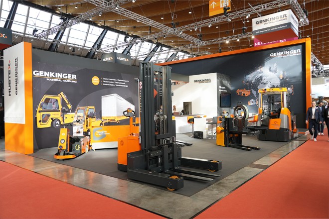 Genkinger Messestand LogiMAT 2024