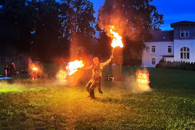 Genkinger Sommerfest Feuershow