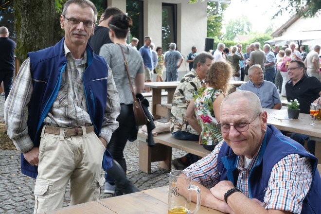 Gemütliche Stimmung auf dem Genkinger Sommerfest  