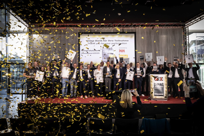 Preisverleihung bestAwards Goldregen 