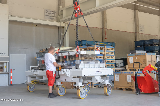 Bereitstellung Werkzeug am Wareneingang